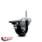 Service Caster 3 Inch Phenolic Wheel Swivel 34 Inch Threaded Stem Caster with Brake SCC SCC-TS20S314-PHS-PLB-34212 - alternate 2